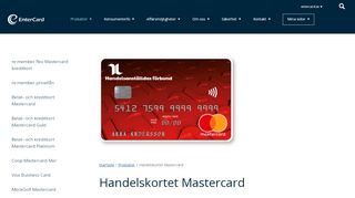 
                            8. Handelskortet Mastercard - EnterCard