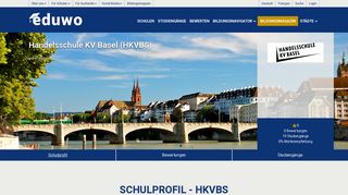 
                            11. Handelsschule KV Basel (HKVBS) | eduwo.ch