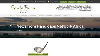 
                            11. Handicaps Network Africa | Gowrie Farm | Nottingham Road | KZN