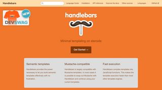 
                            7. Handlebars.js: Minimal Templating on Steroids