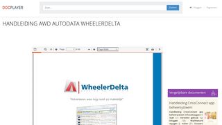 
                            10. HANDLEIDING AWD AUTODATA WHEELERDELTA - PDF