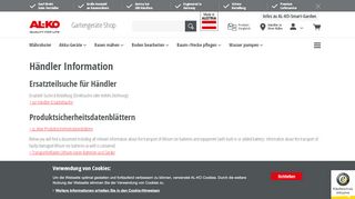 
                            2. Händler-Info | AL-KO Gardentech