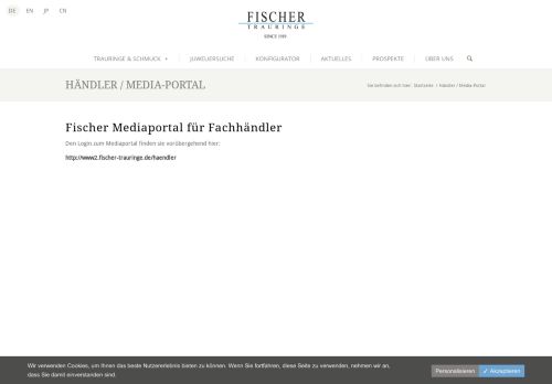 
                            2. Händler / Media-Portal - Fischer Trauringe