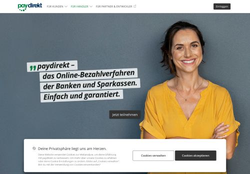 
                            8. Händler - Startseite - Paydirekt