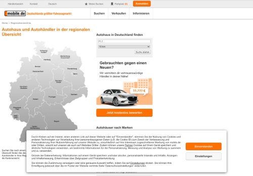 
                            4. Händler-Suche: Finden Sie den Fahrzeughändler in Ihrer ... - Mobile