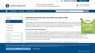 
                            11. Händlerbund erweitert sein Local Paket um LocaFox POS | Händlerbund