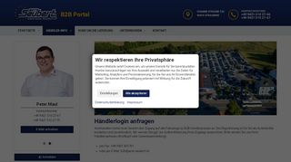 
                            5. Händlerlogin anfragen | Auto Seubert Schweiz-B2B-Portal | Große ...
