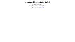 
                            10. Händlerlogin – Ostendorf Kunststoffe