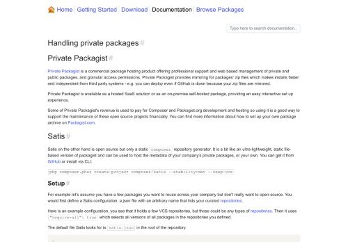 
                            11. Handling private packages - Composer