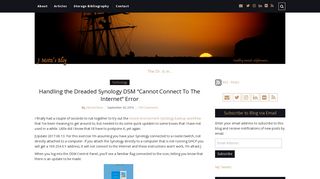 
                            12. Handling the Dreaded Synology DSM “Cannot Connect To The ...