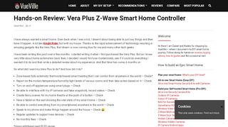 
                            12. Hands-on 2018 Review: Vera Plus Z-Wave Smart Home Controller ...