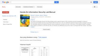 
                            13. Hands-On Information Security Lab Manual