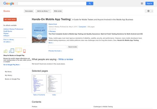 
                            12. Hands-On Mobile App Testing: A Guide for Mobile Testers and Anyone ...