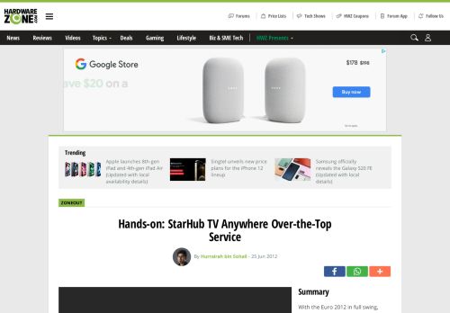 
                            13. Hands-on: StarHub TV Anywhere Over-the-Top Service - Videos ...