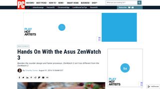 
                            9. Hands On With the Asus ZenWatch 3 | News & Opinion | PCMag.com