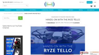 
                            12. Hands-On with the Ryze Tello | Heliguy