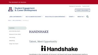 
                            10. Handshake | Student Engagement and Career Development