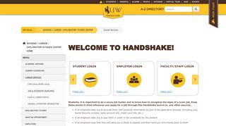 
                            11. Handshake - University of Wyoming