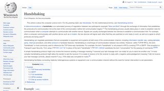 
                            6. Handshaking - Wikipedia
