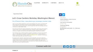 
                            9. HandsOn Greater Phoenix | Let's Grow Gardens Workday ...