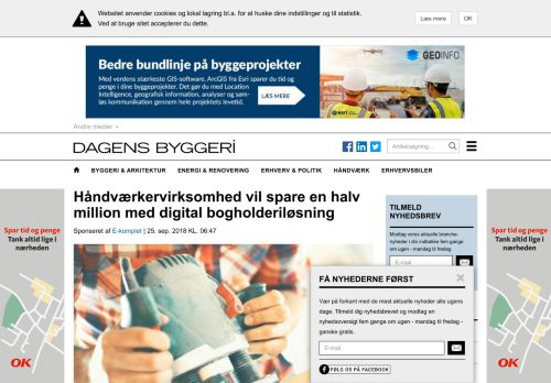 
                            11. Håndværkervirksomhed vil spare en halv million med digital | Dagens ...