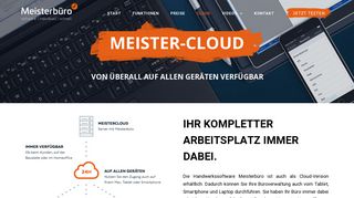 
                            2. Handwerkersoftware in der Cloud - Meisterbüro