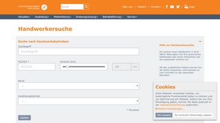 
                            11. Handwerkersuche - Handwerkskammer Karlsruhe