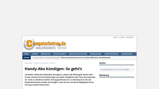 
                            5. Handy-Abo kündigen: So geht's | computerbetrug.de - Infos über ...