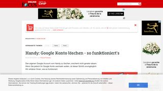 
                            11. Handy: Google Konto löschen - so funktioniert's | FOCUS.de