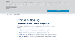 
                            3. Handy-Guthaben aufladen: o2 Prepaid Express-Aufladung