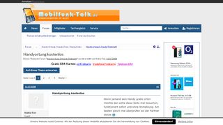 
                            10. Handyortung kostenlos | Handy Forum - Mobilfunk-Talk Forum