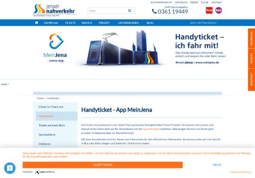 
                            11. Handyticket - Jenaer Nahverkehr