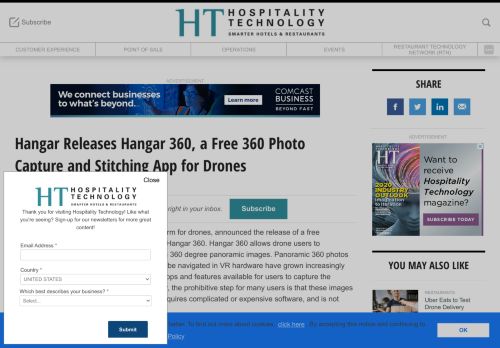 
                            10. Hangar Releases Hangar 360, a Free 360 Photo Capture and ...