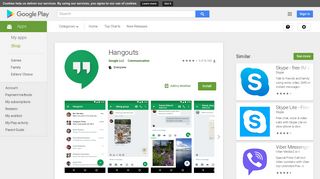 
                            1. Hangouts - Apps op Google Play