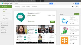 
                            11. Hangouts Meet - Apps on Google Play