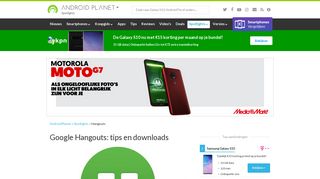
                            6. Hangouts: Wat je moet weten over Hangouts - Spotlight - Android Planet