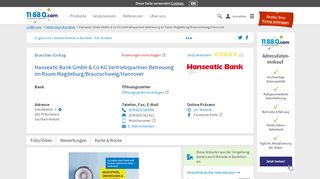 
                            12. ▷ Hanseatic Bank GmbH & Co KG Vertriebspartner-Betreuung im ...