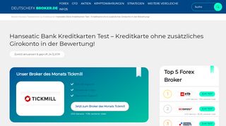 
                            13. Hanseatic Bank Kreditkarten im Test: Gold oder Genial?