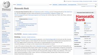 
                            6. Hanseatic Bank - Wikipedia