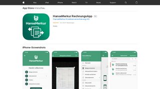 
                            13. HanseMerkur RechnungsApp im App Store - iTunes - Apple