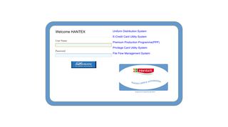 
                            1. HANTEX Login