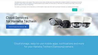 
                            10. Hanwha Techwin Samsung Security Camera - Cloud Video ...