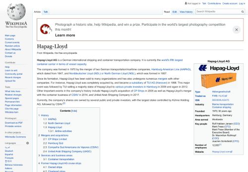 
                            7. Hapag-Lloyd - Wikipedia