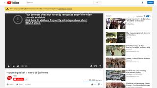 
                            11. Happening de ball al metro de Barcelona - YouTube