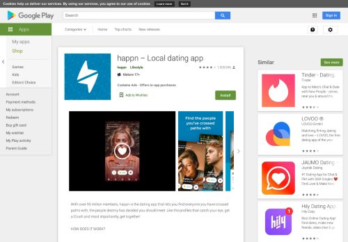 
                            13. happn – Local dating app - Apps on Google Play