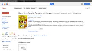 
                            11. Happy about Website Payments with Paypal: Answers to Over 40 of the ...