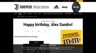 
                            10. Happy birthday, Alex Sandro! - Juventus.com
