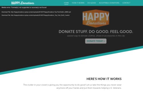 
                            7. Happy Donations