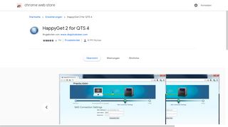 
                            5. HappyGet 2 for QTS 4 - Chrome Web Store - Google Chrome