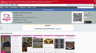 
                            12. happyme - Abnehmen & Fitness - App - iTunes Deutschland | Chartoo